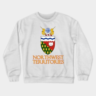 Northwest Territories, Canada - Coat of Arms Design Crewneck Sweatshirt